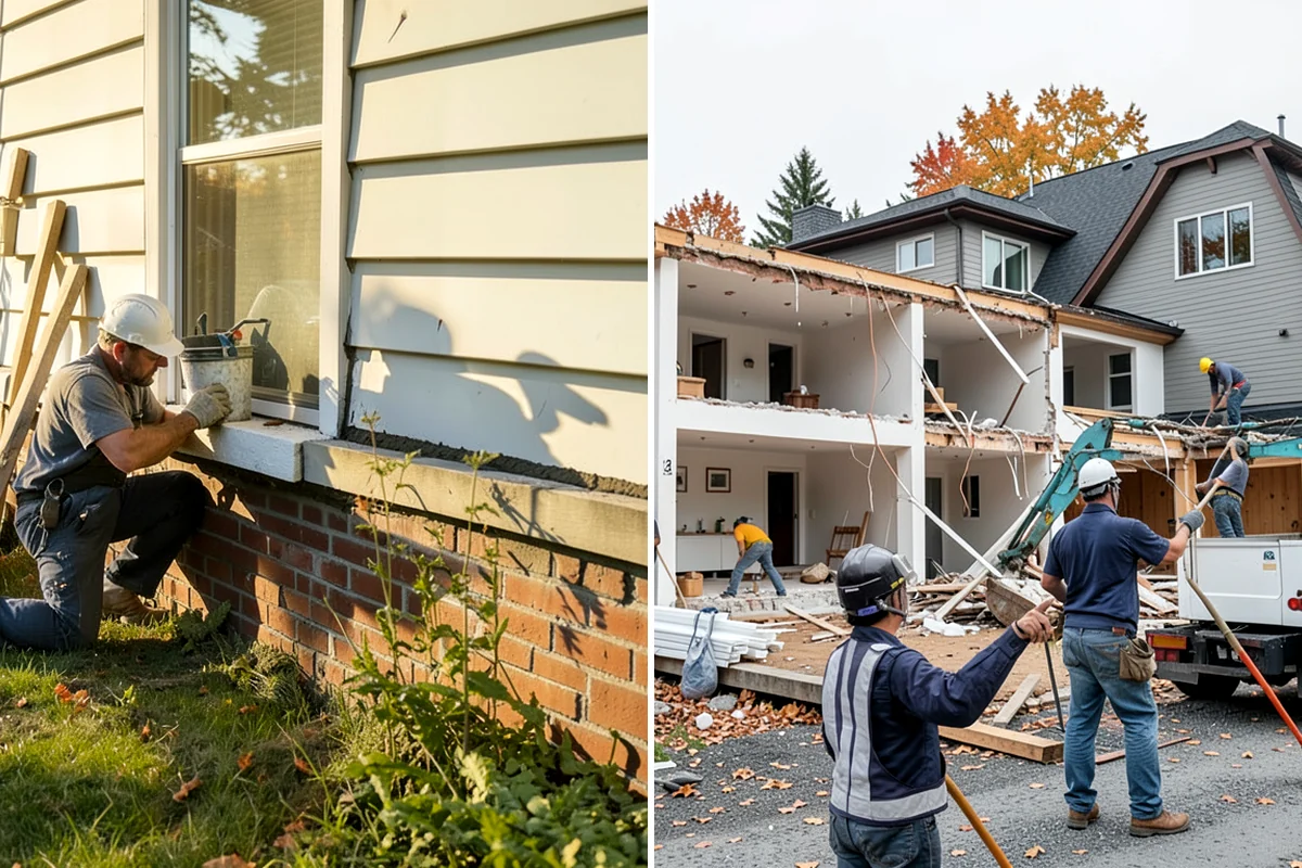 Open Concept Kitchen Remodel in Lyman, Skagit County, WA - Assess walls for load and hidden utilities