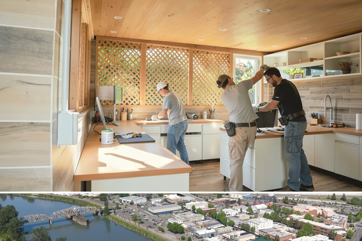 Open Concept Kitchen Remodel in Mount Vernon, Skagit County, WA - Late winter scheduling allows the structural work to finish before spring, giving you an airy, light-filled kitchen for summer.