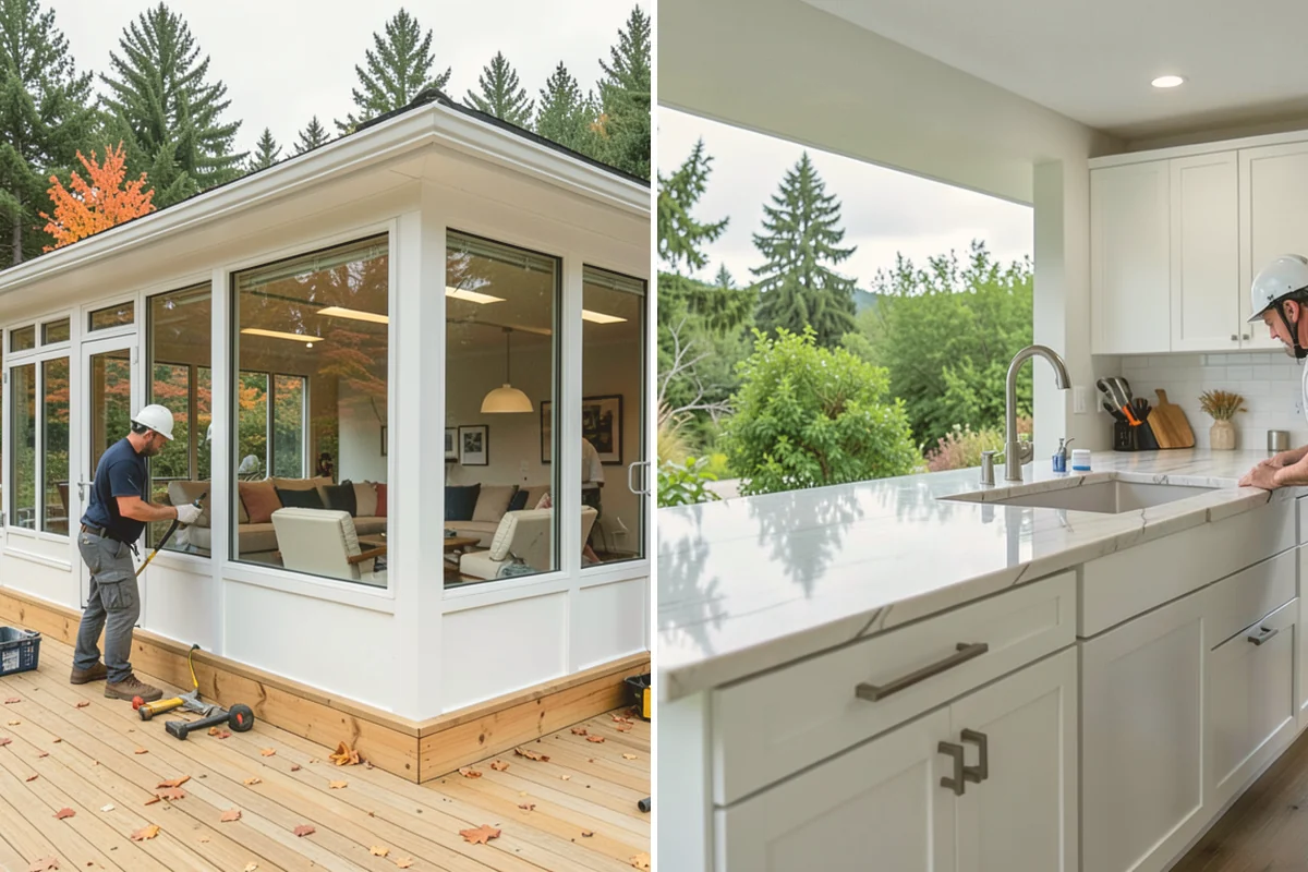 Open Concept Kitchen Remodel in Newcastle, King County, WA - Assess walls for load and hidden utilities