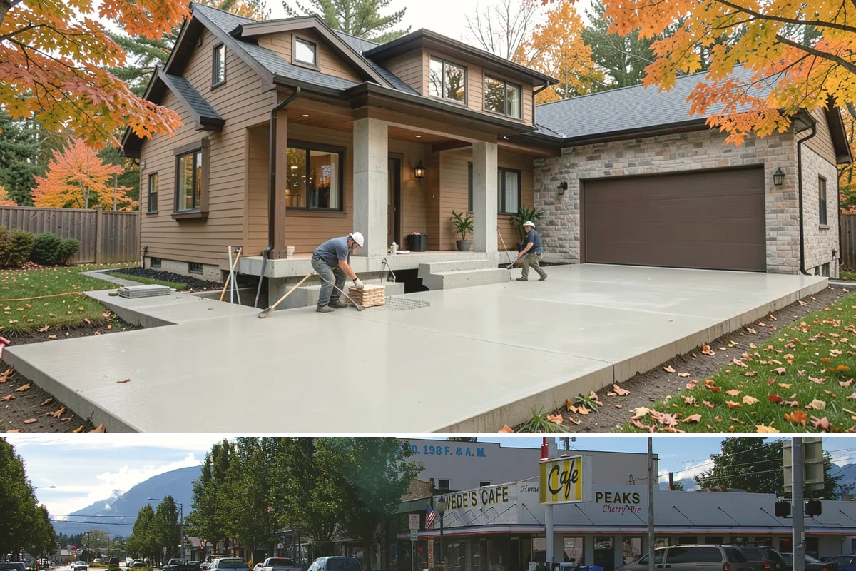 Open Concept Kitchen Remodel in North Bend, King County, WA - Late winter scheduling allows the structural work to finish before spring, giving you an airy, light-filled kitchen for summer.
