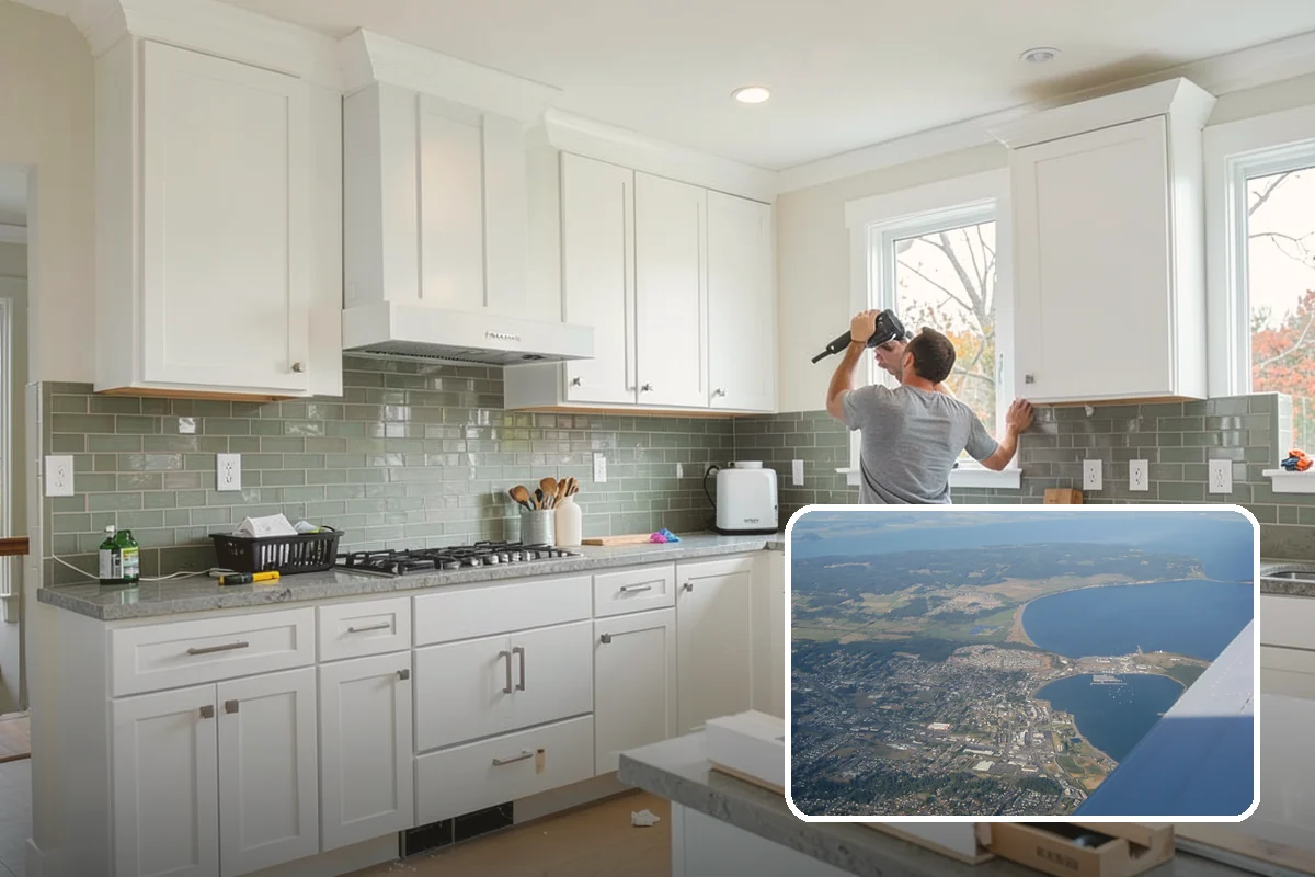 Open Concept Kitchen Remodel in Oak Harbor, Island County, WA - Brighter, more connected living space