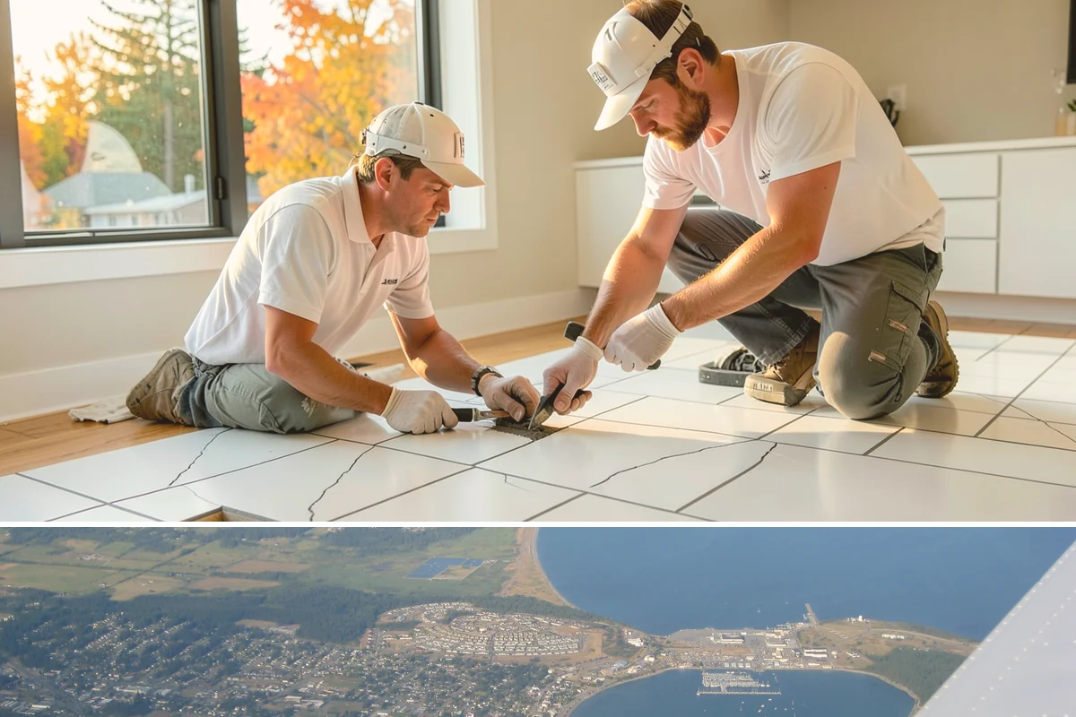 Open Concept Kitchen Remodel in Oak Harbor, Island County, WA - Late winter scheduling allows the structural work to finish before spring, giving you an airy, light-filled kitchen for summer.