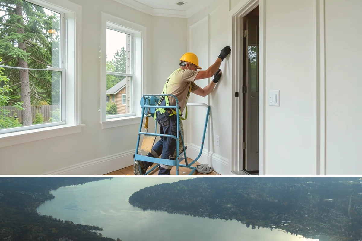 Open Concept Kitchen Remodel in Sammamish, King County, WA - Late winter scheduling allows the structural work to finish before spring, giving you an airy, light-filled kitchen for summer.