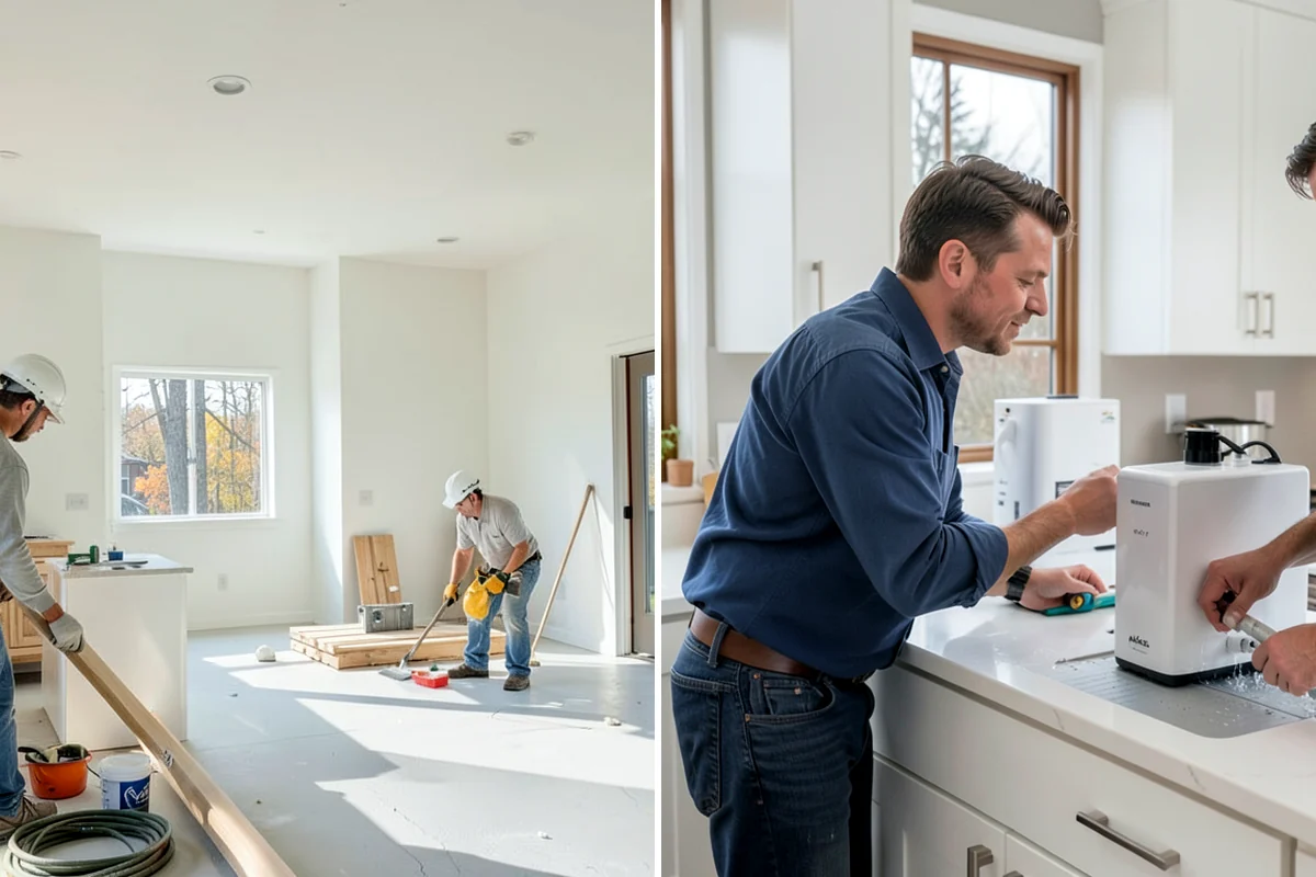 Open Concept Kitchen Remodel in Seattle, King County, WA - Assess walls for load and hidden utilities