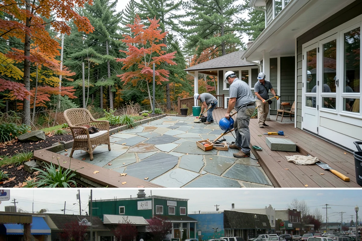 Open Concept Kitchen Remodel in Stanwood, Snohomish County, WA - Late winter scheduling allows the structural work to finish before spring, giving you an airy, light-filled kitchen for summer.