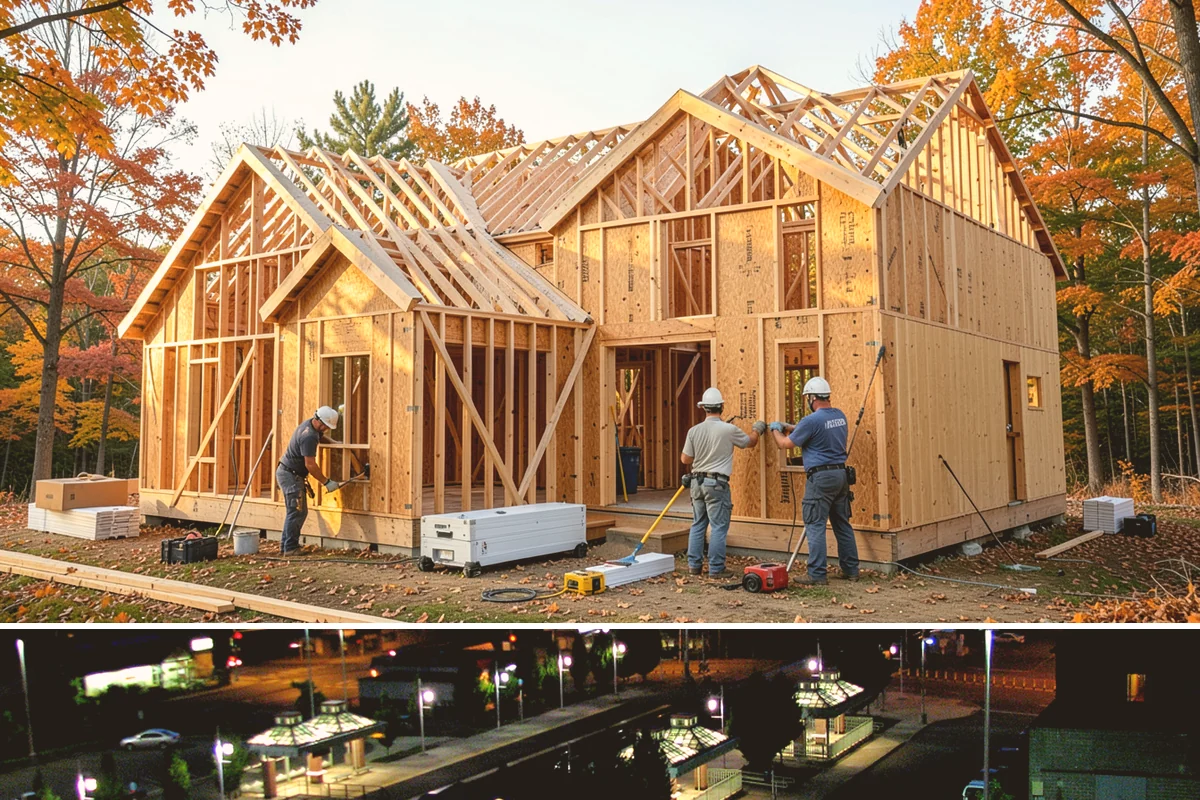Open Floor Plan Conversion in Auburn, King County, WA - Conversions happen year-round indoors, with drier seasons easing the coordination of structural inspections.