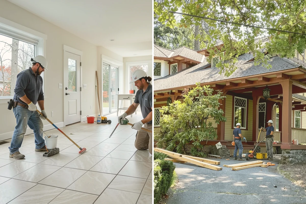 Open Floor Plan Conversion in Brier, Snohomish County, WA - Identify walls and load paths to remove