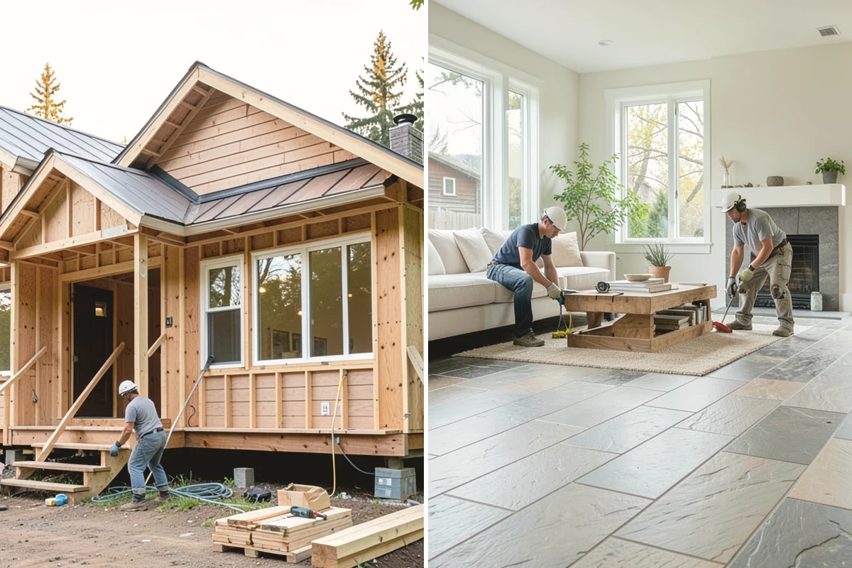 Open Floor Plan Conversion in Carnation, King County, WA - Identify walls and load paths to remove