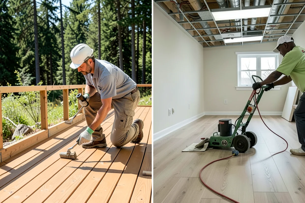 Open Floor Plan Conversion in Concrete, Skagit County, WA - Identify walls and load paths to remove