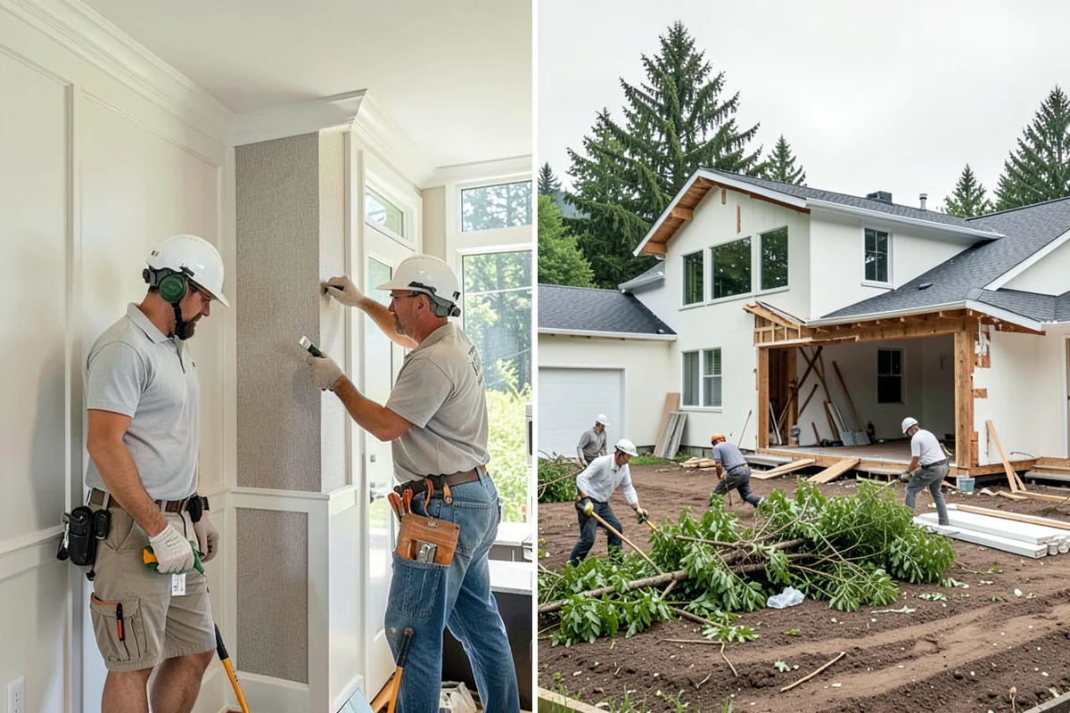 Open Floor Plan Conversion in Fircrest, Pierce County, WA - Identify walls and load paths to remove