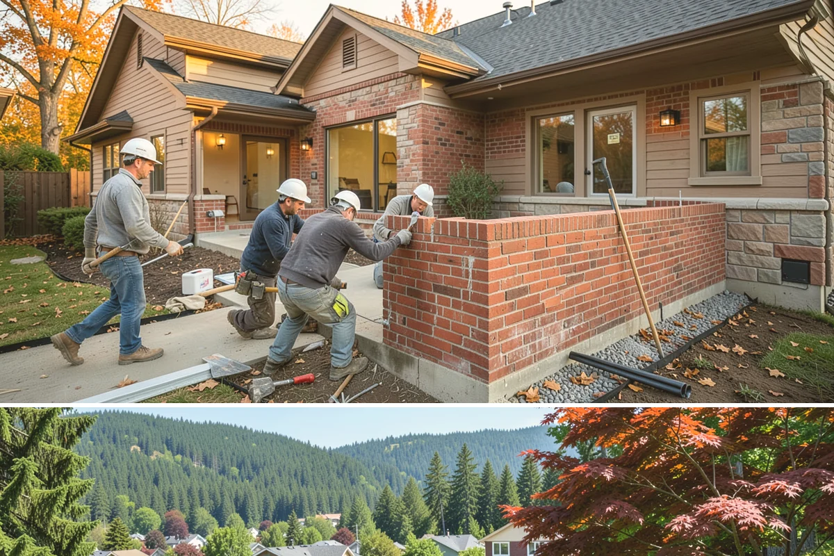 Open Floor Plan Conversion in Index, Snohomish County, WA - Conversions happen year-round indoors, with drier seasons easing the coordination of structural inspections.
