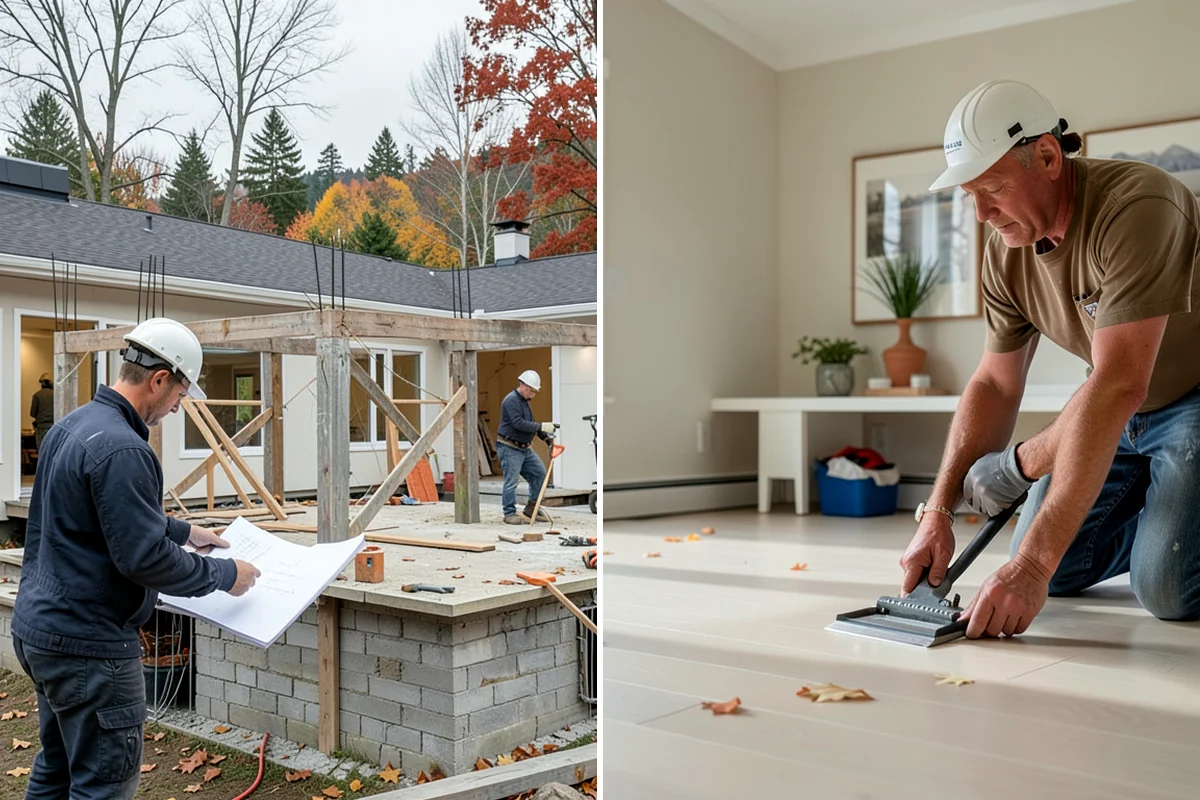 Open Floor Plan Conversion in Kenmore, King County, WA - Identify walls and load paths to remove