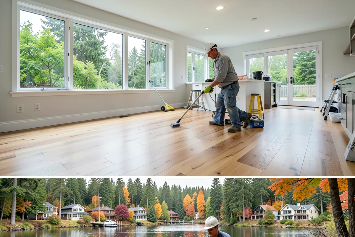 Open Floor Plan Conversion in La Conner, Skagit County, WA - Conversions happen year-round indoors, with drier seasons easing the coordination of structural inspections.
