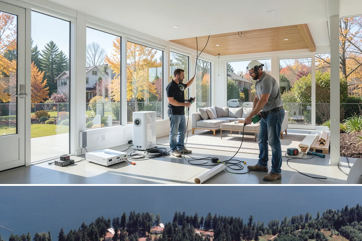 Open Floor Plan Conversion in Lakewood, Pierce County, WA - Conversions happen year-round indoors, with drier seasons easing the coordination of structural inspections.