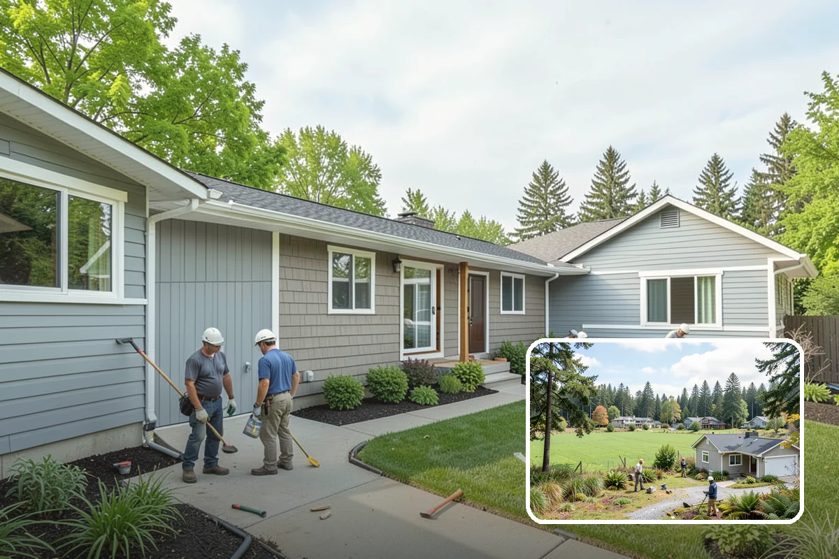 Open Floor Plan Conversion in Lyman, Skagit County, WA - Creates a bright, connected living area