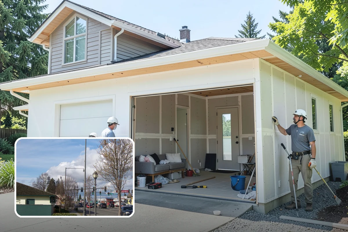 Open Floor Plan Conversion in Marysville, Snohomish County, WA - Creates a bright, connected living area
