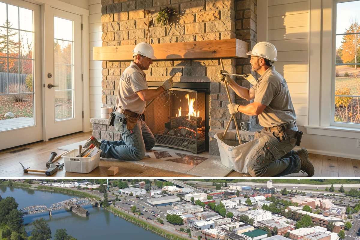 Open Floor Plan Conversion in Mount Vernon, Skagit County, WA - Conversions happen year-round indoors, with drier seasons easing the coordination of structural inspections.
