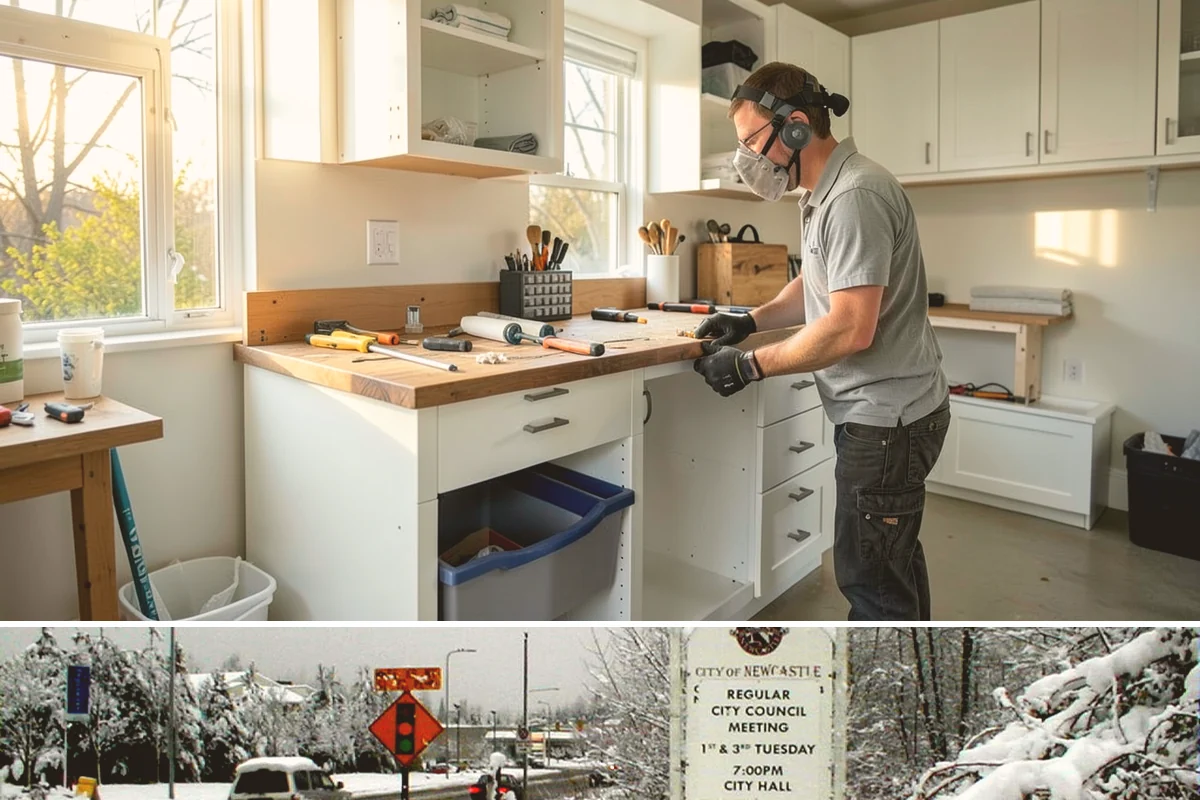Open Floor Plan Conversion in Newcastle, King County, WA - Conversions happen year-round indoors, with drier seasons easing the coordination of structural inspections.