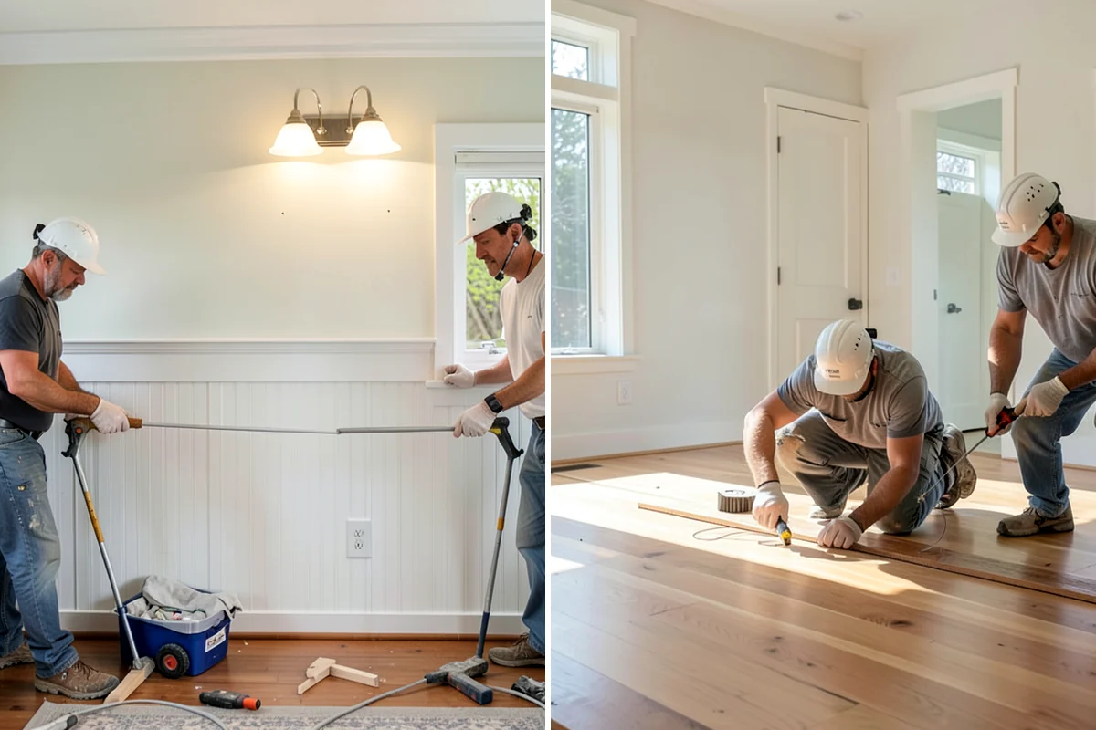 Open Floor Plan Conversion in Normandy Park, King County, WA - Identify walls and load paths to remove