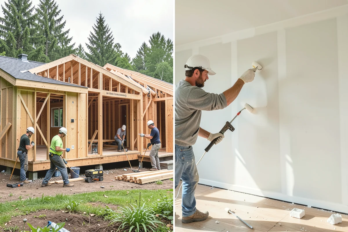 Open Floor Plan Conversion in North Bend, King County, WA - Identify walls and load paths to remove