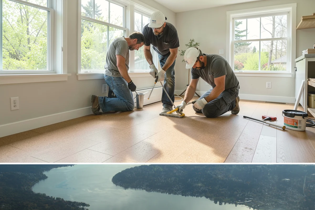 Open Floor Plan Conversion in Sammamish, King County, WA - Conversions happen year-round indoors, with drier seasons easing the coordination of structural inspections.