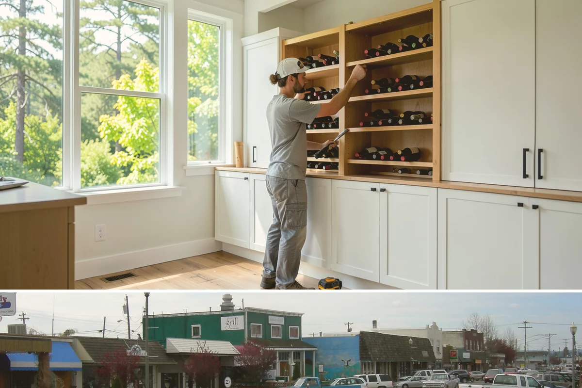 Open Floor Plan Conversion in Stanwood, Snohomish County, WA - Conversions happen year-round indoors, with drier seasons easing the coordination of structural inspections.