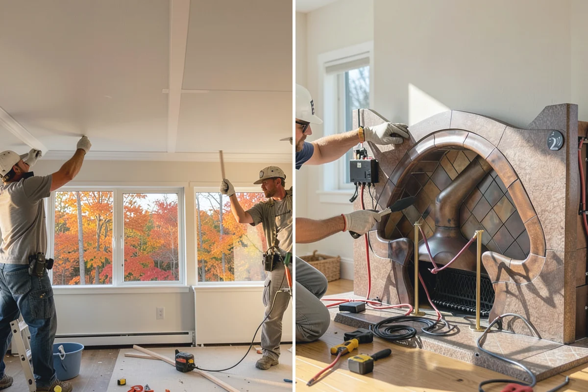 Open Shelving Installation in Buckley, Pierce County, WA - Plan shelf placement and support type
