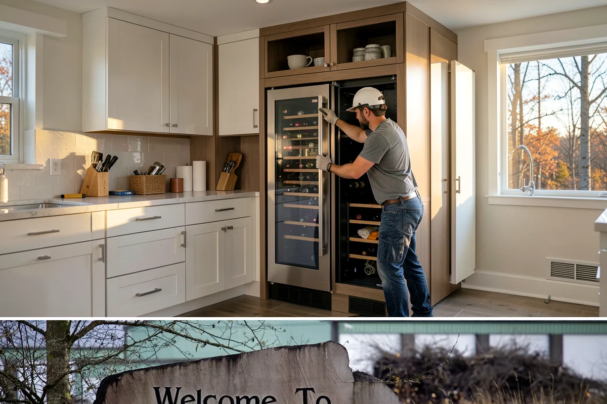 Open Shelving Installation in Buckley, Pierce County, WA - Open shelving installs cleanly in any season and is an easy update alongside other kitchen work.