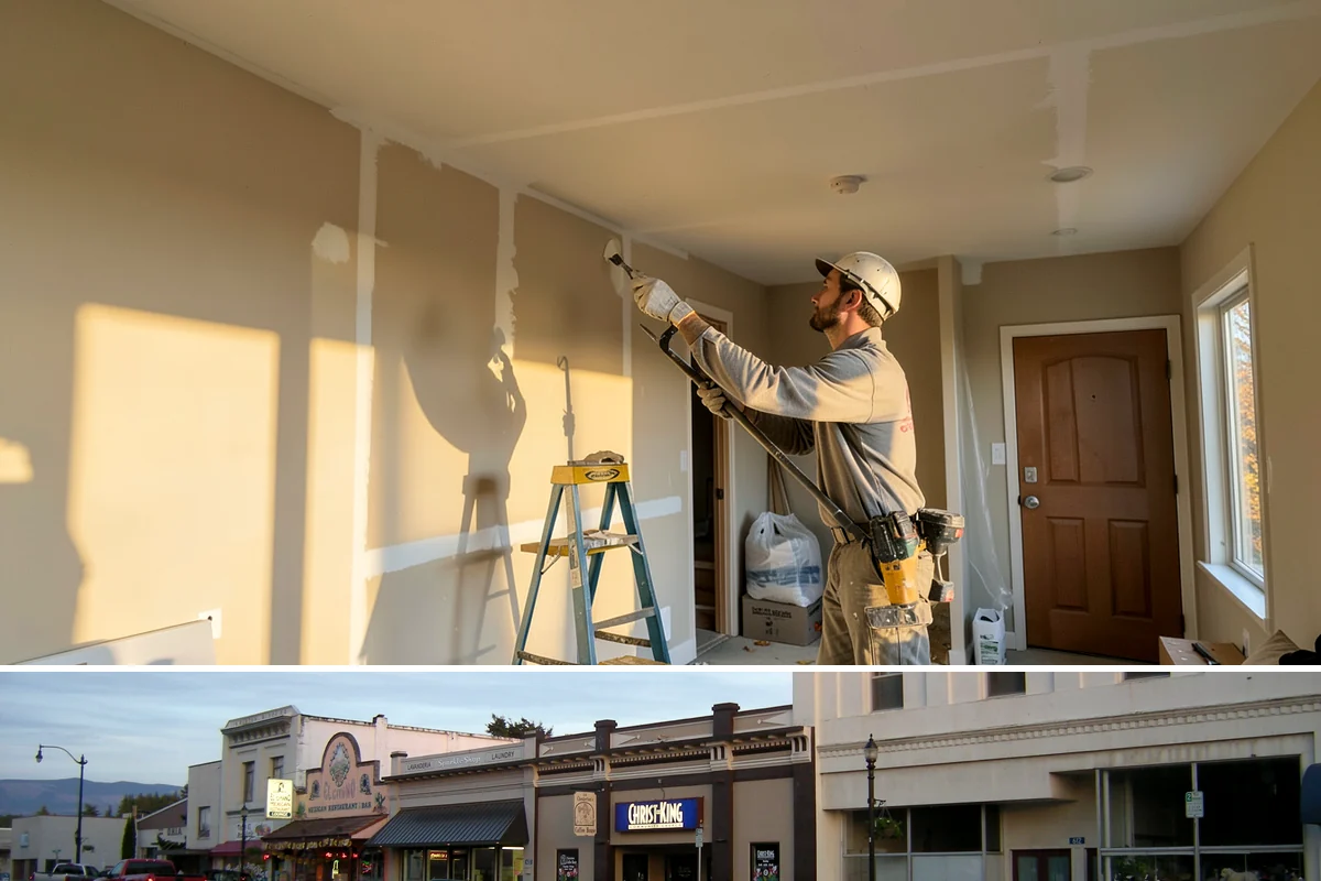 Open Shelving Installation in Burlington, Skagit County, WA - Open shelving installs cleanly in any season and is an easy update alongside other kitchen work.