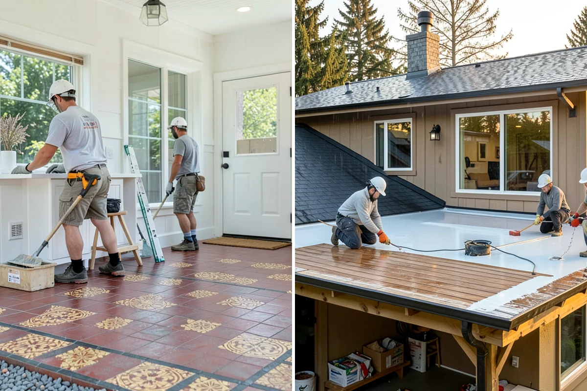 Open Shelving Installation in Concrete, Skagit County, WA - Plan shelf placement and support type
