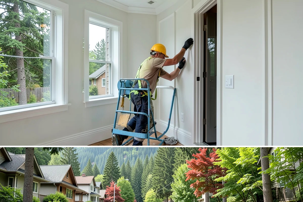 Open Shelving Installation in Darrington, Snohomish County, WA - Open shelving installs cleanly in any season and is an easy update alongside other kitchen work.