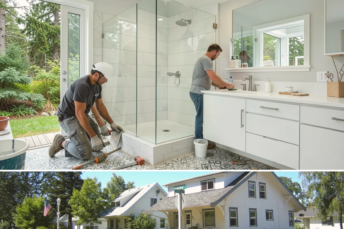 Open Shelving Installation in DuPont, Pierce County, WA - Open shelving installs cleanly in any season and is an easy update alongside other kitchen work.