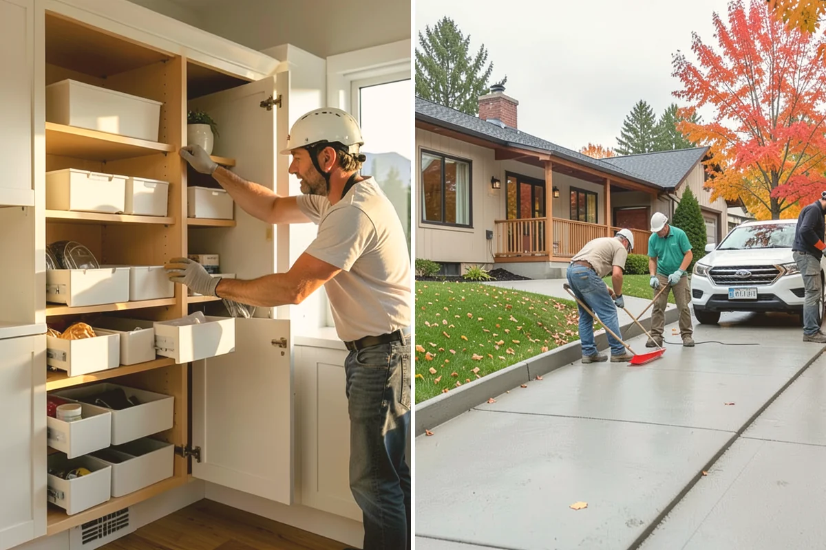 Open Shelving Installation in Eatonville, Pierce County, WA - Plan shelf placement and support type