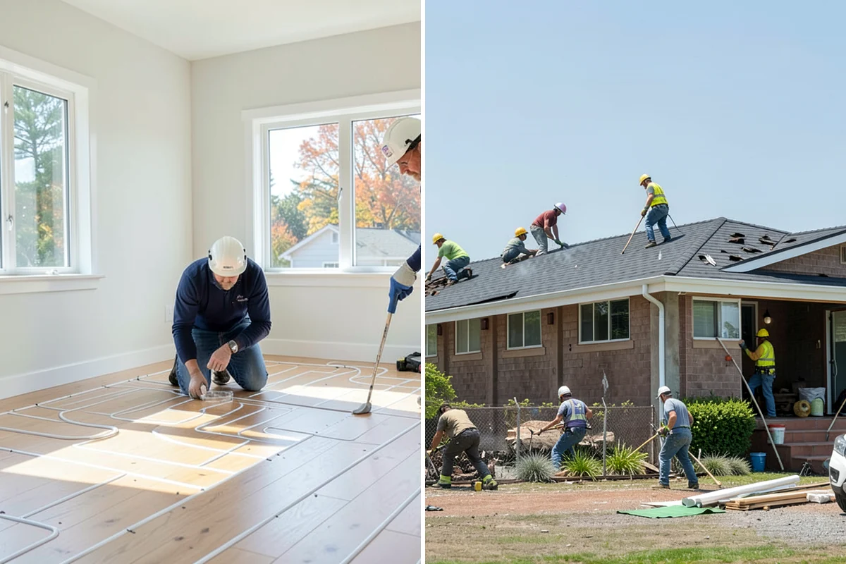 Open Shelving Installation in Gig Harbor, Pierce County, WA - Plan shelf placement and support type