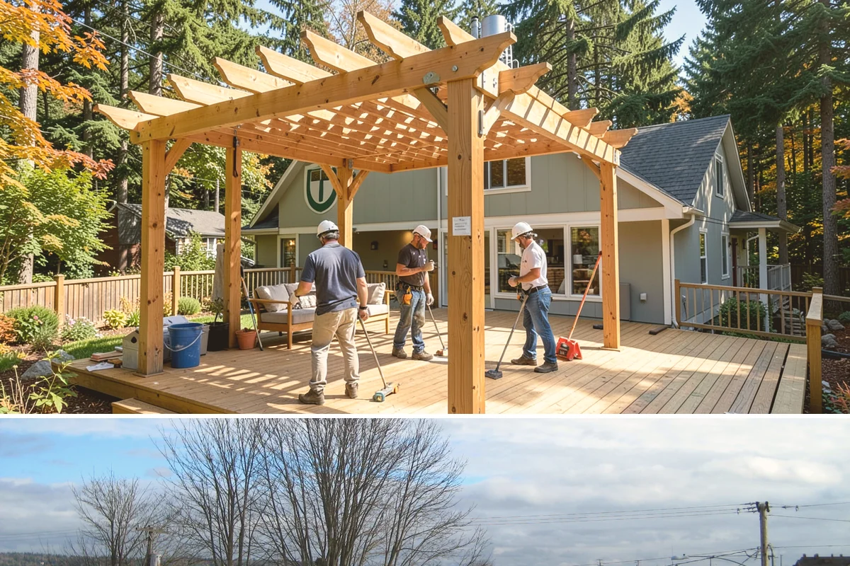 Open Shelving Installation in Langley, Island County, WA - Open shelving installs cleanly in any season and is an easy update alongside other kitchen work.