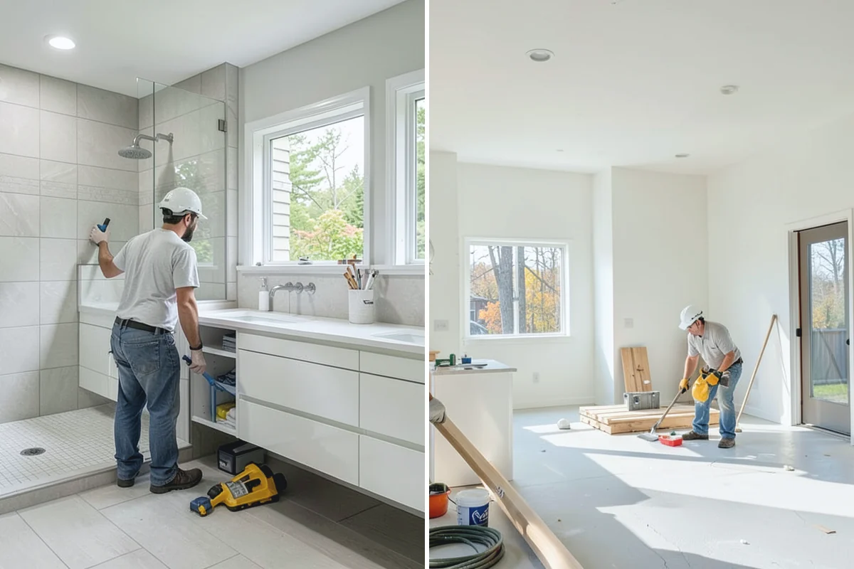 Open Shelving Installation in Marysville, Snohomish County, WA - Plan shelf placement and support type