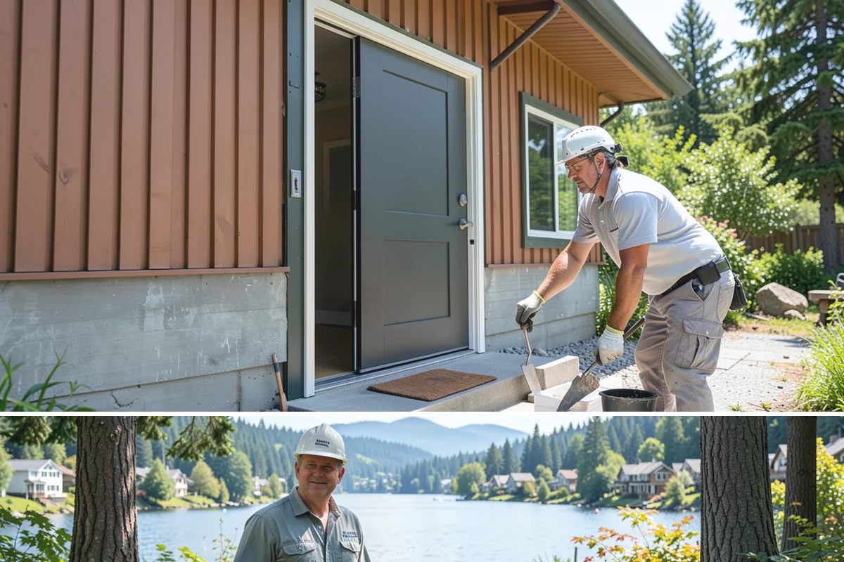 Open Shelving Installation in Milton, King County, WA - Open shelving installs cleanly in any season and is an easy update alongside other kitchen work.