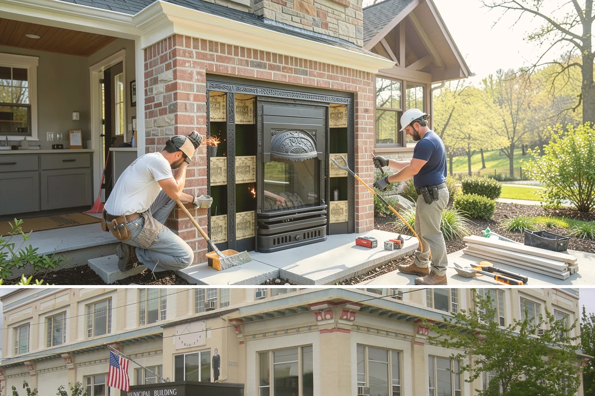 Outdoor Bar Construction in Anacortes, Skagit County, WA - Summer builds give concrete, sealants, and finishes time to cure before the rains return.