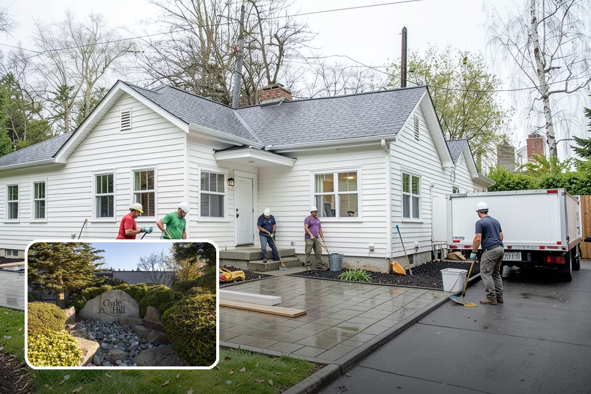 Outdoor Bar Construction in Clyde Hill, King County, WA - Creates a dedicated serving and gathering spot