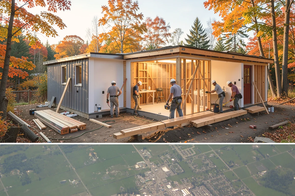 Outdoor Bar Construction in Enumclaw, King County, WA - Summer builds give concrete, sealants, and finishes time to cure before the rains return.