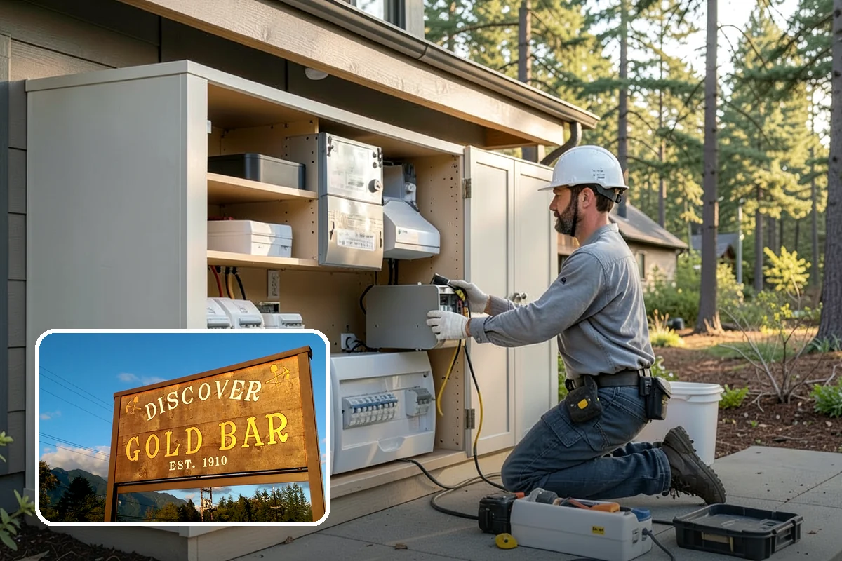 Outdoor Bar Construction in Gold Bar, Snohomish County, WA - Creates a dedicated serving and gathering spot