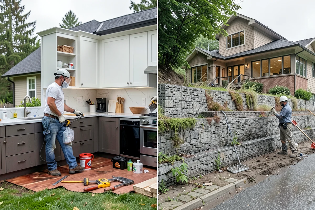 Outdoor Bar Construction in Hunts Point, King County, WA - Plan the bar layout, seating, and utilities