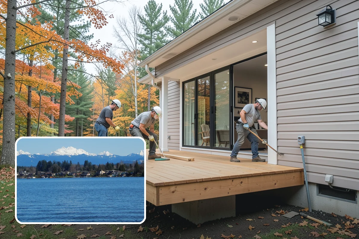 Outdoor Bar Construction in Lake Stevens, Snohomish County, WA - Creates a dedicated serving and gathering spot