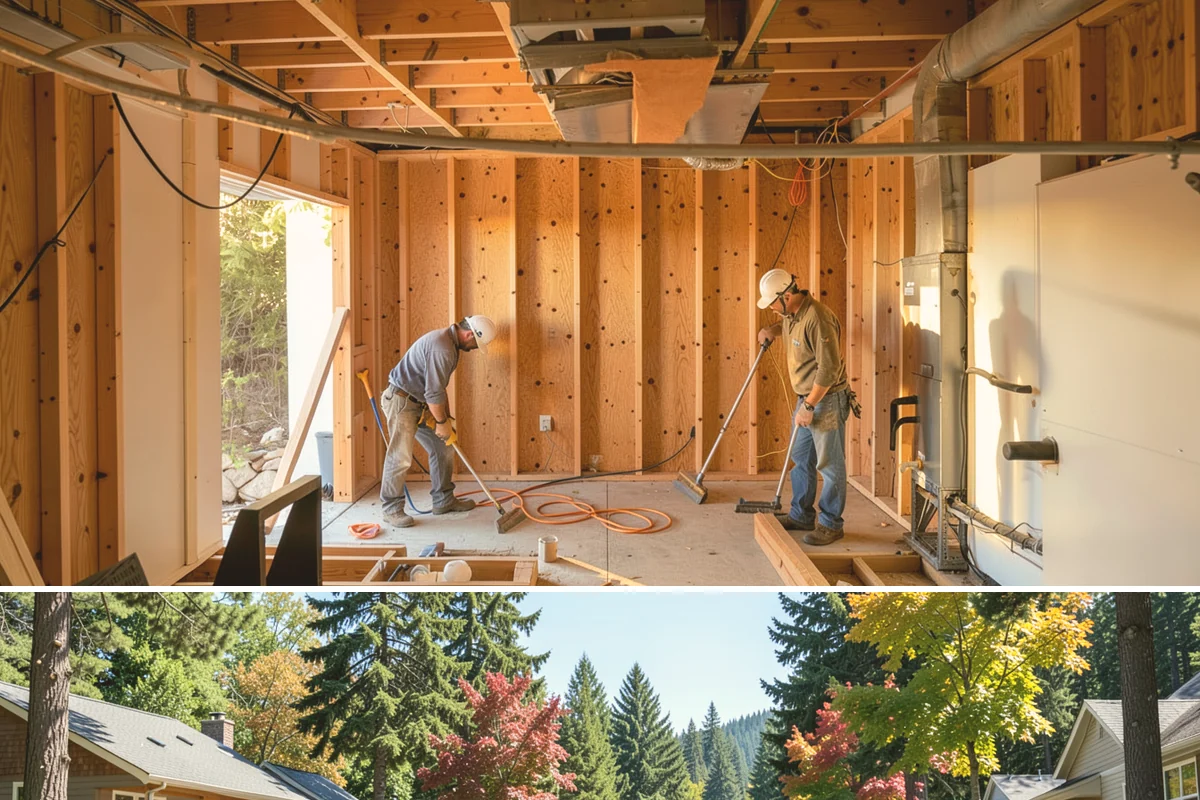 Outdoor Bar Construction in Orting, Pierce County, WA - Summer builds give concrete, sealants, and finishes time to cure before the rains return.