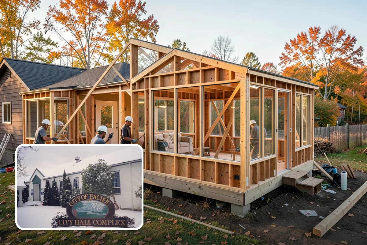 Outdoor Bar Construction in Pacific, King County, WA - Creates a dedicated serving and gathering spot