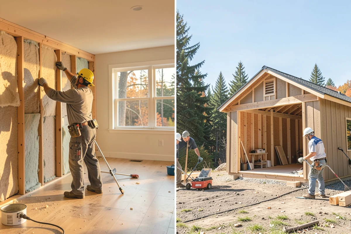Outdoor Fireplace Construction in Covington, King County, WA - Confirm location, fuel type, and clearance requirements