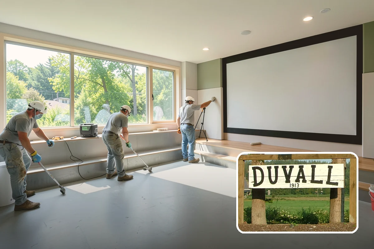 Outdoor Fireplace Construction in Duvall, King County, WA - Extends comfortable outdoor time into cooler months