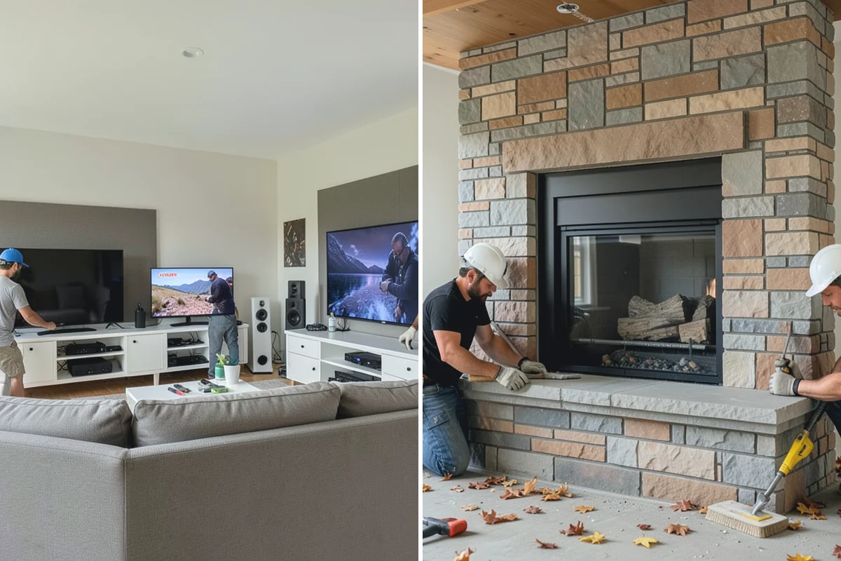 Outdoor Fireplace Construction in Granite Falls, Snohomish County, WA - Confirm location, fuel type, and clearance requirements