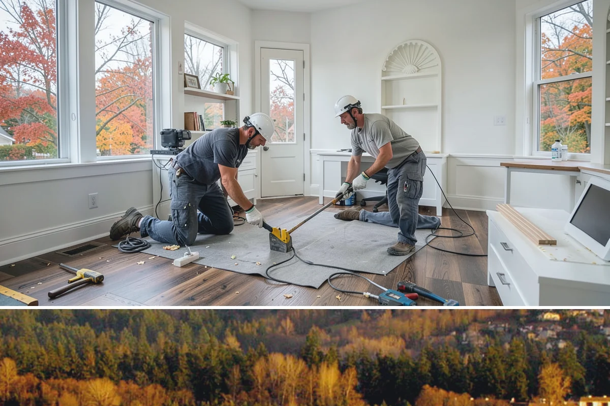 Outdoor Fireplace Construction in Kenmore, King County, WA - Late spring and summer give mortar and concrete the dry, warm cure they need before fall use.