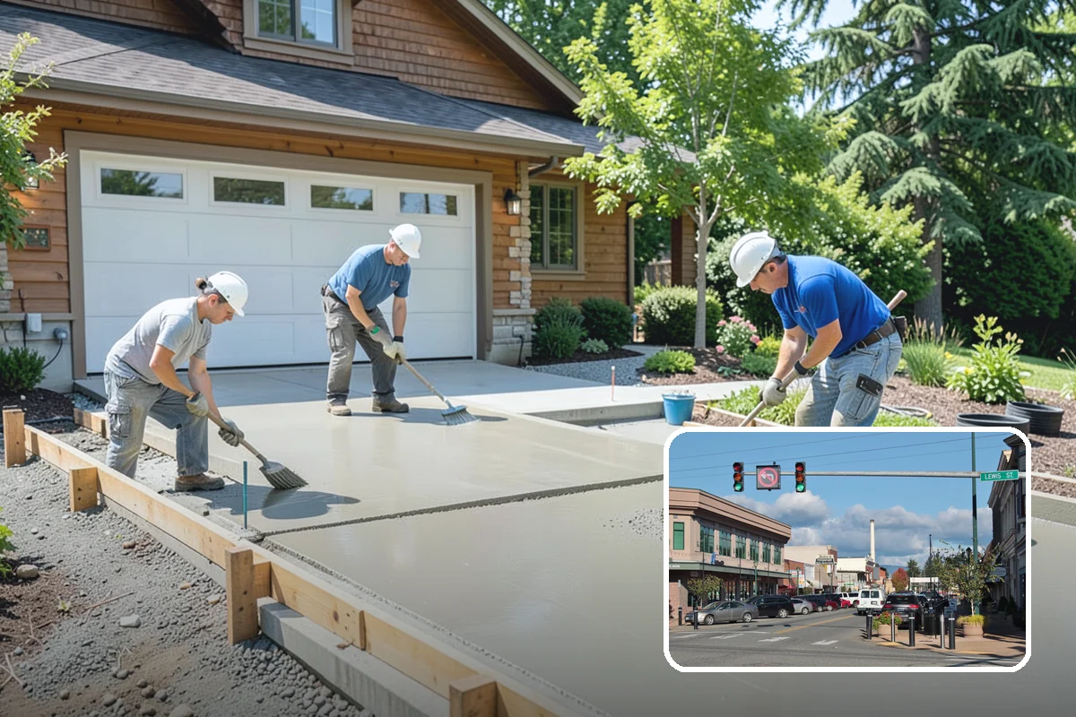 Outdoor Fireplace Construction in Monroe, Snohomish County, WA - Extends comfortable outdoor time into cooler months